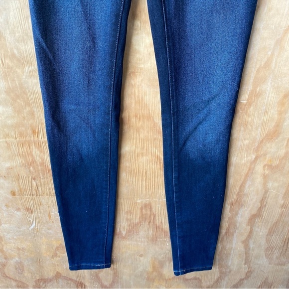 Everlane Mid Rise Skinny Dark Wash Jean - Picture 10 of 13